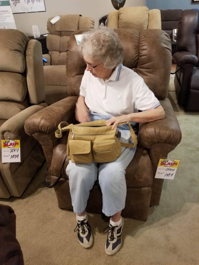 mom chair shopping